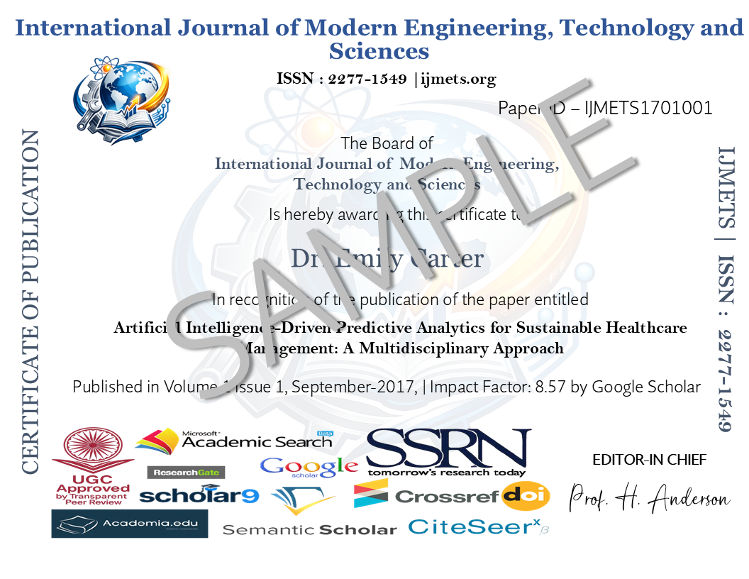 Sample Certificate